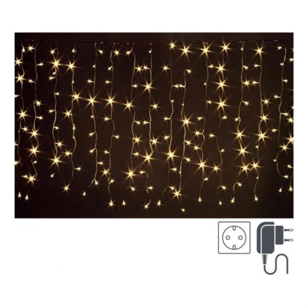Tenda luminosa Natale Bizzotto Christmas decor 0936284 Trasparente