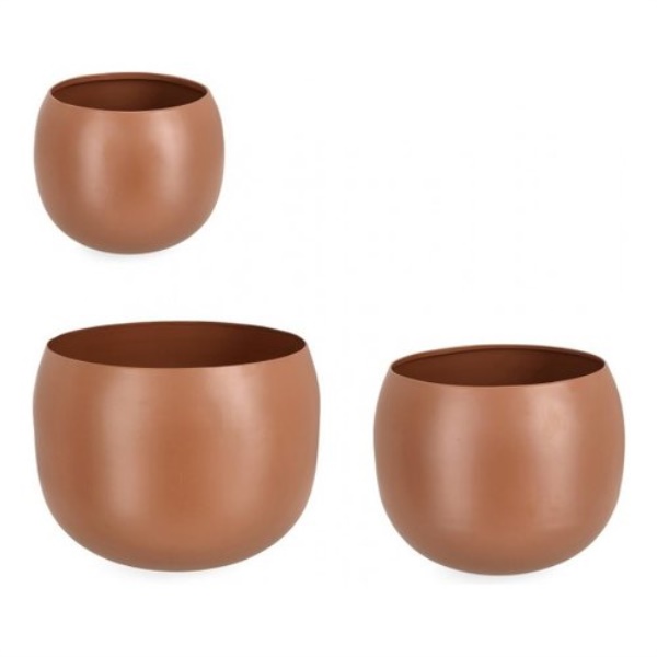 Set porta vasi piante Yes Everyday 0722929 KEYRA Marrone