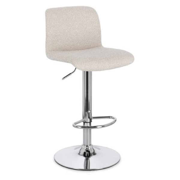 Sgabello Yes Everyday 0733455 RAFAEL Cromo e Beige