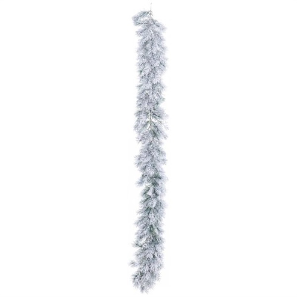 Decoro Bizzotto Christmas decor 0939687 SALISBURGO Festone Verde innev