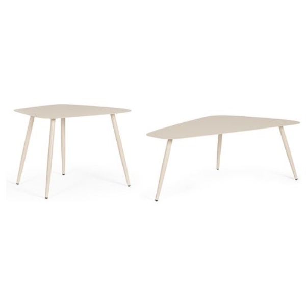 Set tavolini esterno Yes Everyday 0803582 YVONNE Svas Champagne