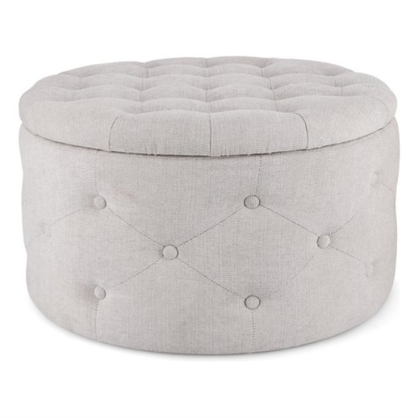 Pouf Yes Everyday 0748295 ERNESTINE Grigio chiaro