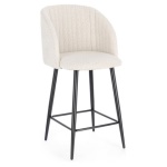 Yes Everyday - Sgabello Yes Everyday 0734373 QUEEN Nero e Avorio