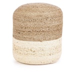 Yes Everyday - Pouf Yes Everyday 0721071 JALAJA Naturale e Bianco