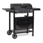 Yes Everyday - Barbecue GPL Yes Everyday 0790316 LOUIS 3 bruciatori Nero
