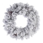 Bizzotto Christmas decor - Corona natalizia Bizzotto Christmas decor 0936375 ARVES Verde innevato