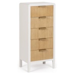 Cassettiera Yes Everyday 0748600 CHARLEY Bianco e Naturale