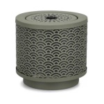 Yes Everyday - Fontanella Yes Everyday 0780063 AKIRA metallo con led Verde salvia