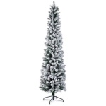 Albero Natale Bizzotto Christmas decor 0970179 SILLIAN SLIM INN PVC Ve