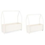 Yes Everyday - Set porta vasi piante Yes Everyday 0722935 KEYRA Bianco