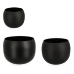 Yes Everyday - Set porta vasi piante Yes Everyday 0722930 KEYRA Nero