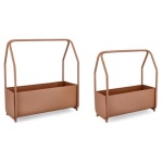 Yes Everyday - Set porta vasi piante Yes Everyday 0722933 KEYRA Marrone