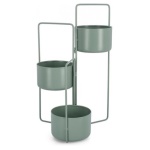 Yes Everyday - Porta piante Yes Everyday 0722915 KEYRA pieghevole con 3 vasi Salvia