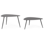 Yes Everyday - Set tavolini esterno Yes Everyday 0803585 YVONNE Sagom Antracite