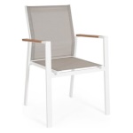 Yes Everyday - Sedia con braccioli Yes Everyday 0664007 HETA Bianco