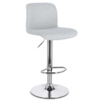 Sgabello Yes Everyday 0733454 RAFAEL Cromo e Grigio chiaro