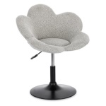 Yes Everyday - Poltrona Yes Everyday 0733459 FLEUR Girevole Nero e Beige