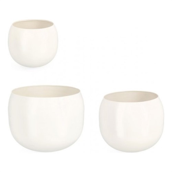 Set porta vasi piante Yes Everyday 0722932 KEYRA Bianco