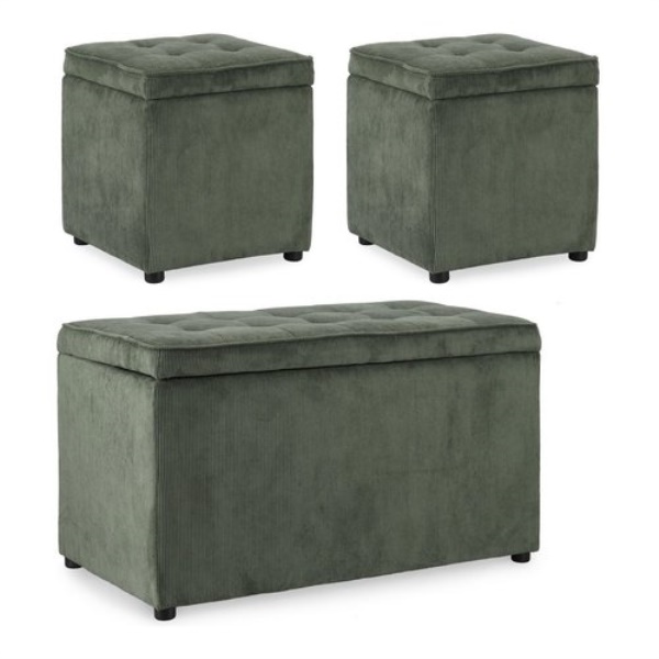 Set pouf Yes Everyday 0740995 DYLAN Verde
