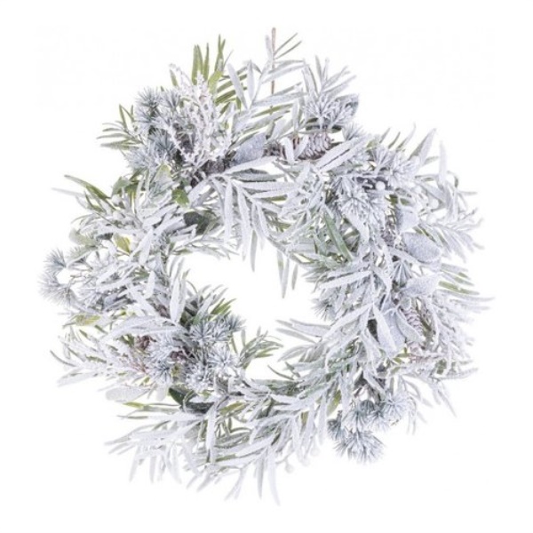 Corona natalizia Bizzotto Christmas decor 0975246 PASUBIO Con pigne Ve