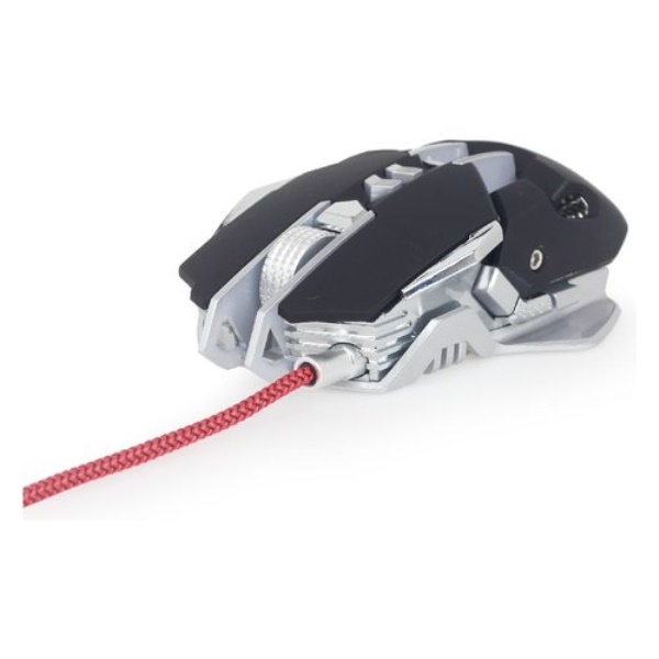 Mouse Gembird MUSG 05 Programmable Black e Silver