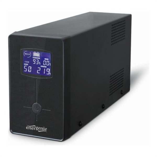 Gruppo di continuità Gembird EG UPS 033 ENERGENIE LCD Black