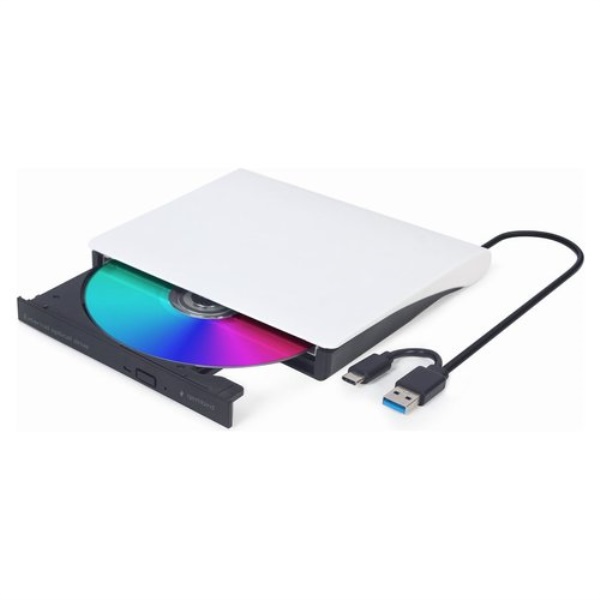 Masterizzatore Gembird DVD USB 03 BW External White