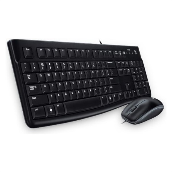 Tastiera e mouse Logitech 920-002535 Desktop mk120 bulgarian layout