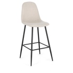 Sgabello Yes Everyday 0734244 NEW IRELIA Nero e Beige