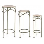 Set porta vasi piante Yes Everyday 0741592 GUENDA Verde scuro