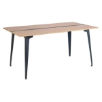 Tavolo Yes Everyday 0748791 MELYS Naturale e Nero