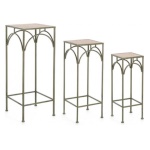 Yes Everyday - Set porta vasi piante Yes Everyday 0741591 GUENDA Verde scuro