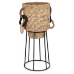 Yes Everyday - Porta piante Yes Everyday 0141598 TANISHA Naturale e Nero