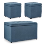 Yes Everyday - Set pouf Yes Everyday 0740986 DERRICK Blu