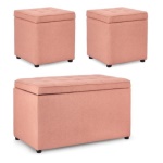 Set pouf Yes Everyday 0740989 DERRICK Blush