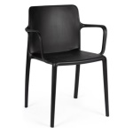 Yes Everyday - Sedia con braccioli Yes Everyday 0650049 CHLORIS Nero