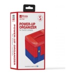 XTREME - Custodia videogioco Xtreme 95769 SWITCH 2 Power Up organizer Red e Blu