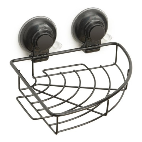 Porta oggetti box doccia Gedy HO80 14 HOT Angolare Nero opaco