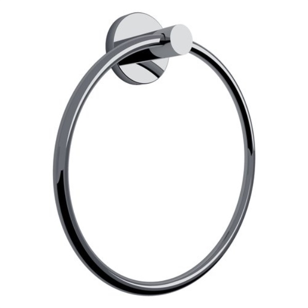 Porta asciugamani parete Gedy FP70 13 FELCE PLUS ad anello Cromo lucid