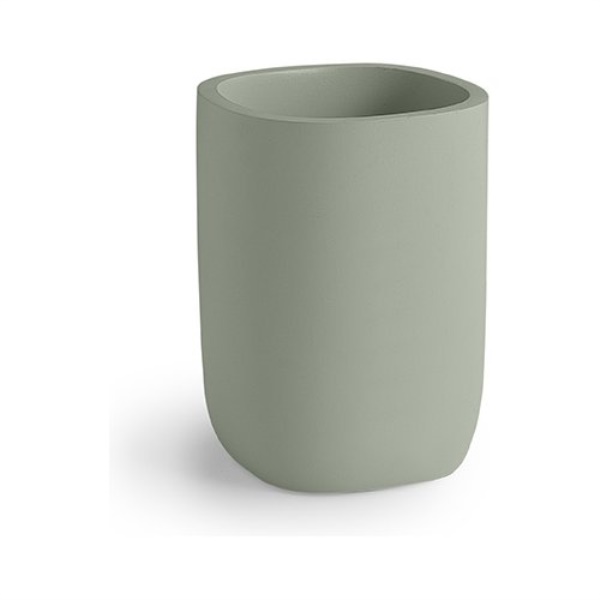 Bicchiere porta spazzolino Gedy YL98 07 YLENIA Verde