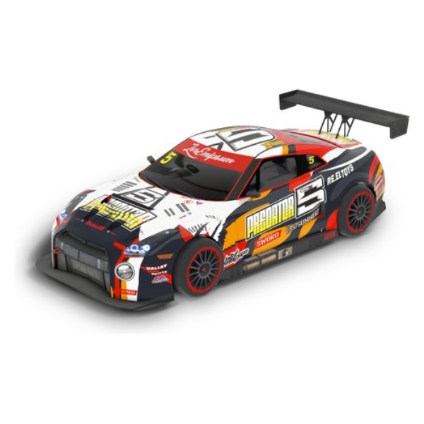 Radiocomando Re. El Toys 2459 Auto sportiva Predator 2,4 GHz Nero e Ro