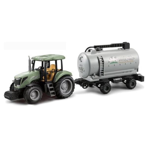 Radiocomando Re. El Toys 2452 Trattore con cisterna 2,4 GHz Verde