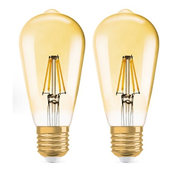 Set lampadine led Osram VINTAGE 1906 CLASSIC EDISON