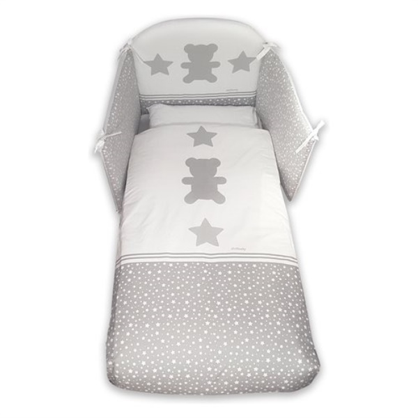 Piumone lettino Italbaby 120 95 06 STELLINE set 4 pz Rosa