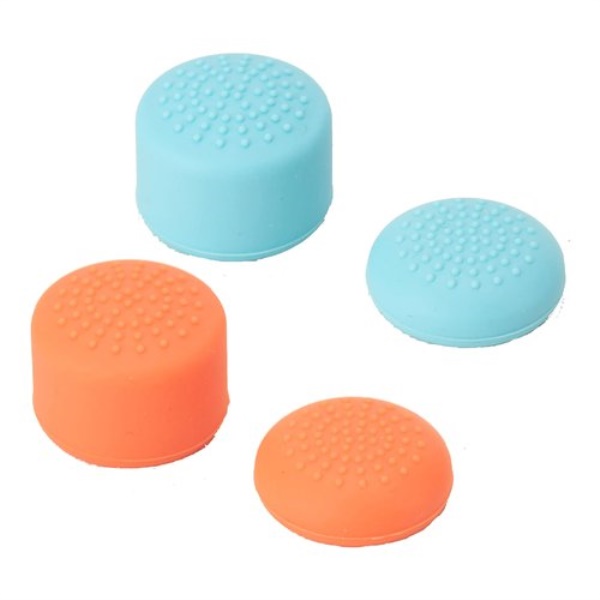 Grip Gamepad Qubick COS20003 SWITCH 2 Kit Thumbstick Blue e Red