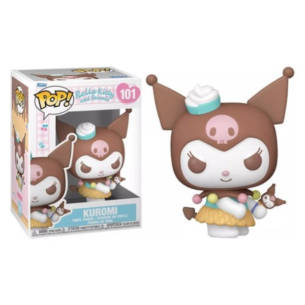 Personaggio collezione Funko 83695 POP ANIMATION Hello Kitty Kuromi Ic