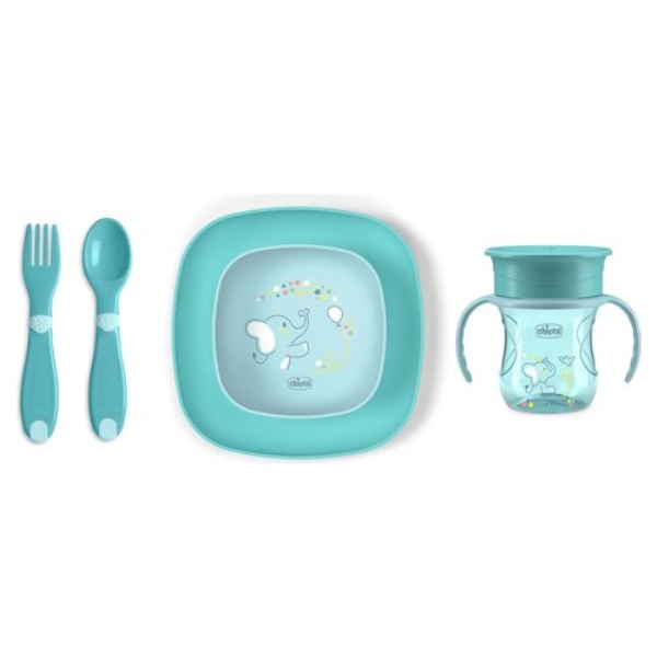 Set pappa Chicco 00016201250000 Azzurro