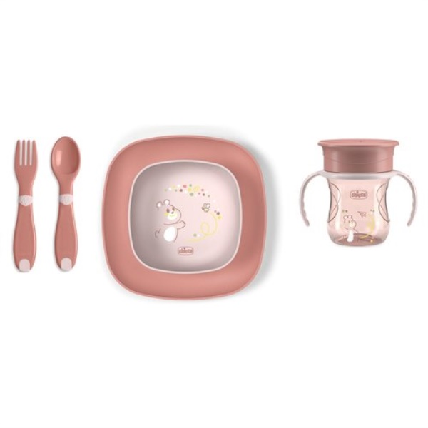 Set pappa Chicco 00016200150000 Rosa