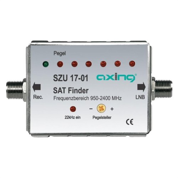 Misuratore segnale satellitare Mediasat SZU 17 01 SAT Finder Silver