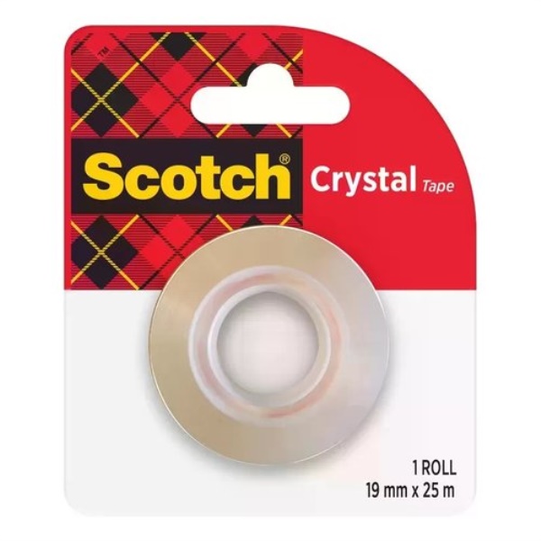 Nastro adesivo Scotch 7100127554 3M Crystal Trasparente